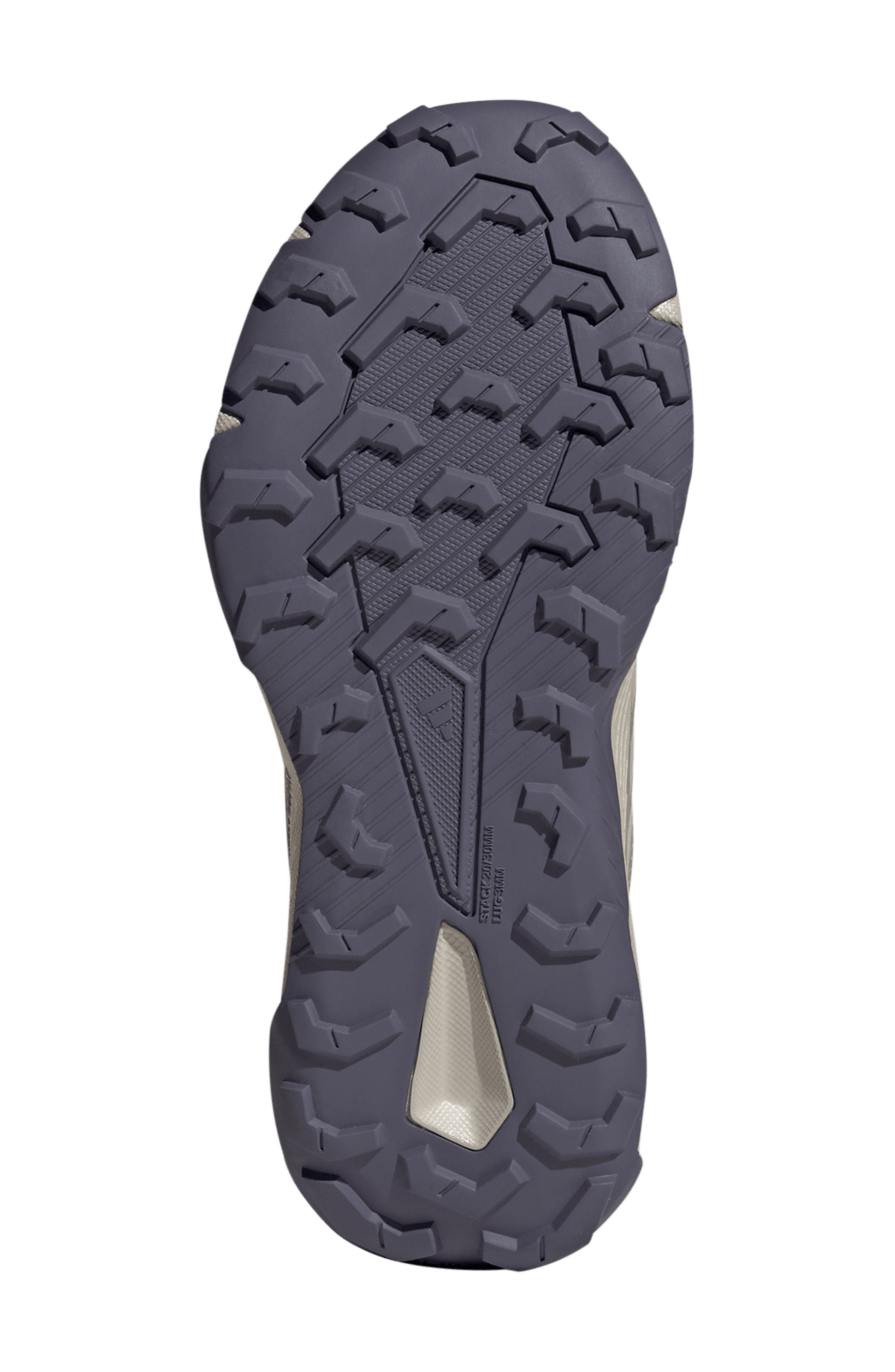 adidas Terrex Tracefinder Trail Hiking Shoe, Alternate, color, Wonder Beige/ Alumina/ Violet