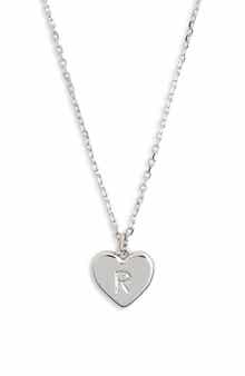 Kate Spade New York initial here pendant necklace