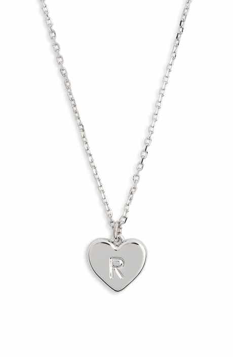 Kate Spade New York initial here pendant necklace