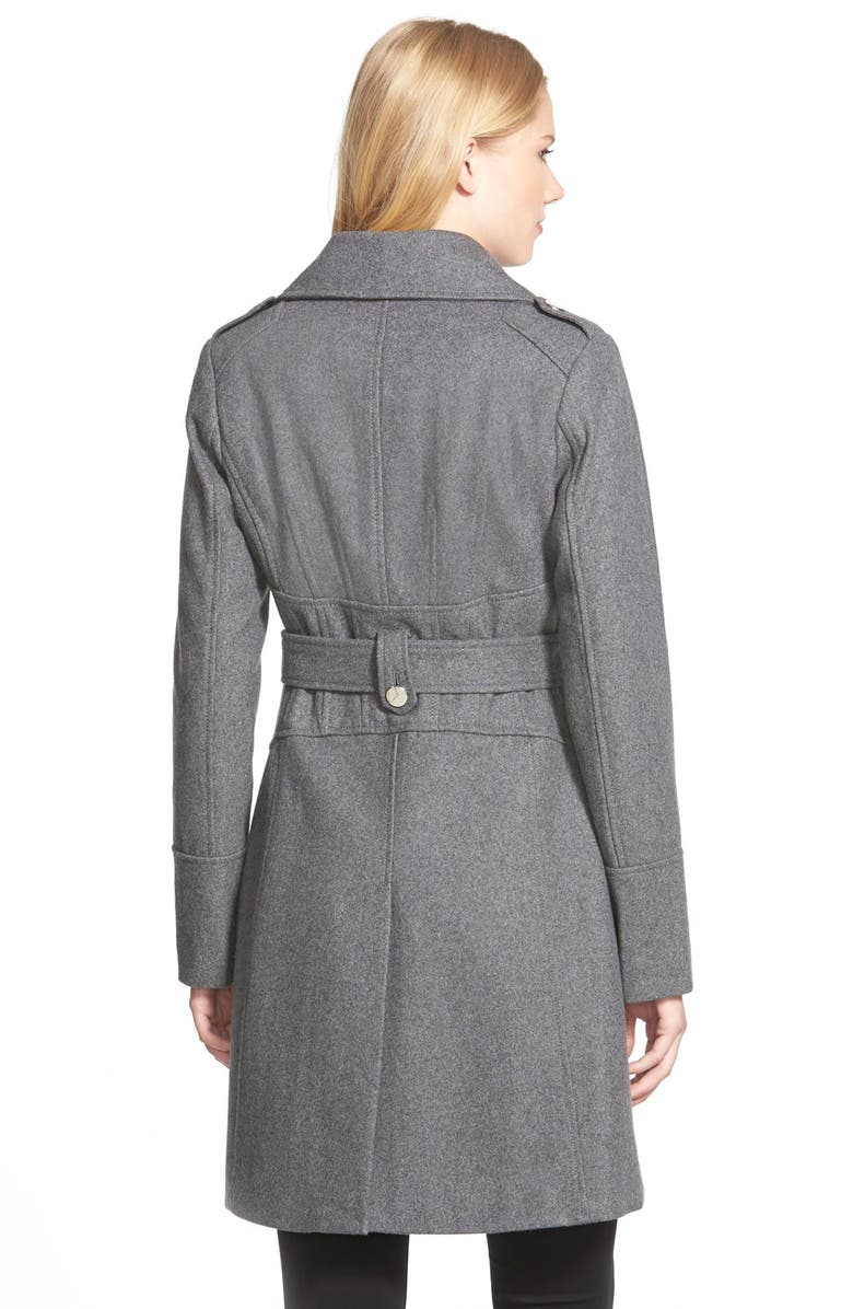 GUESS Wool Blend Trench Coat, Alternate, color, 