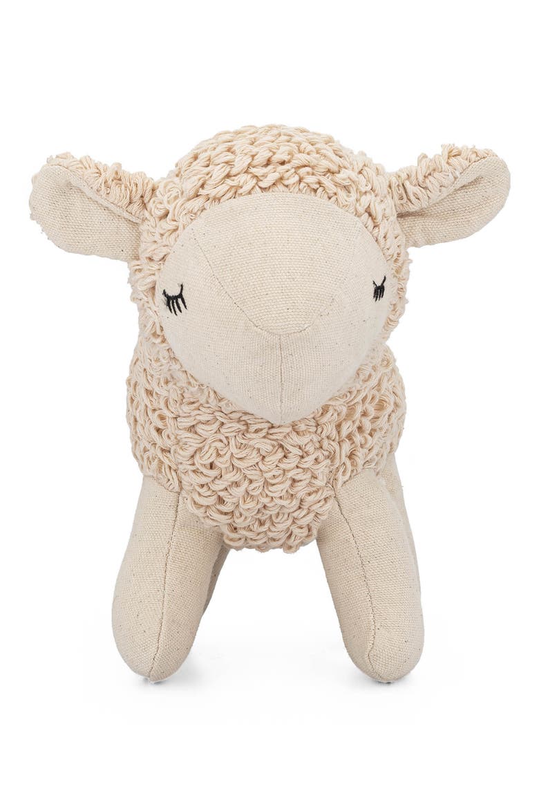 Leslie Lamb Stuffed Animal, Alternate, color, BEIGE