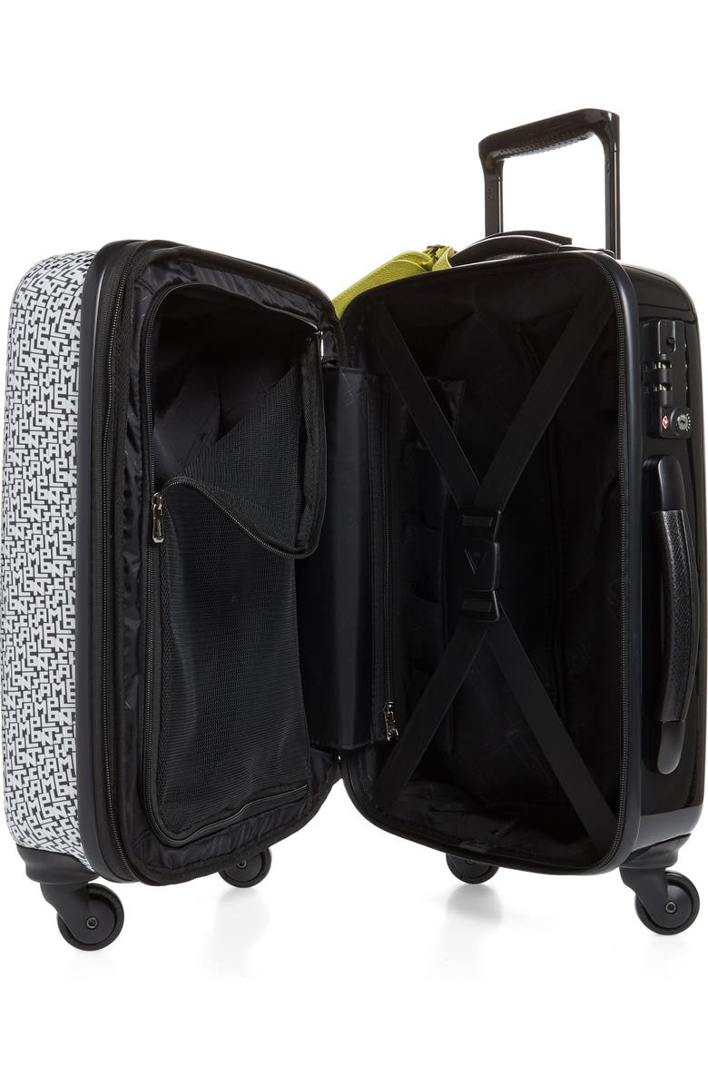 Longchamp Cuir LGP 18-Inch Rolling Spinner Carry-On, Alternate, color,