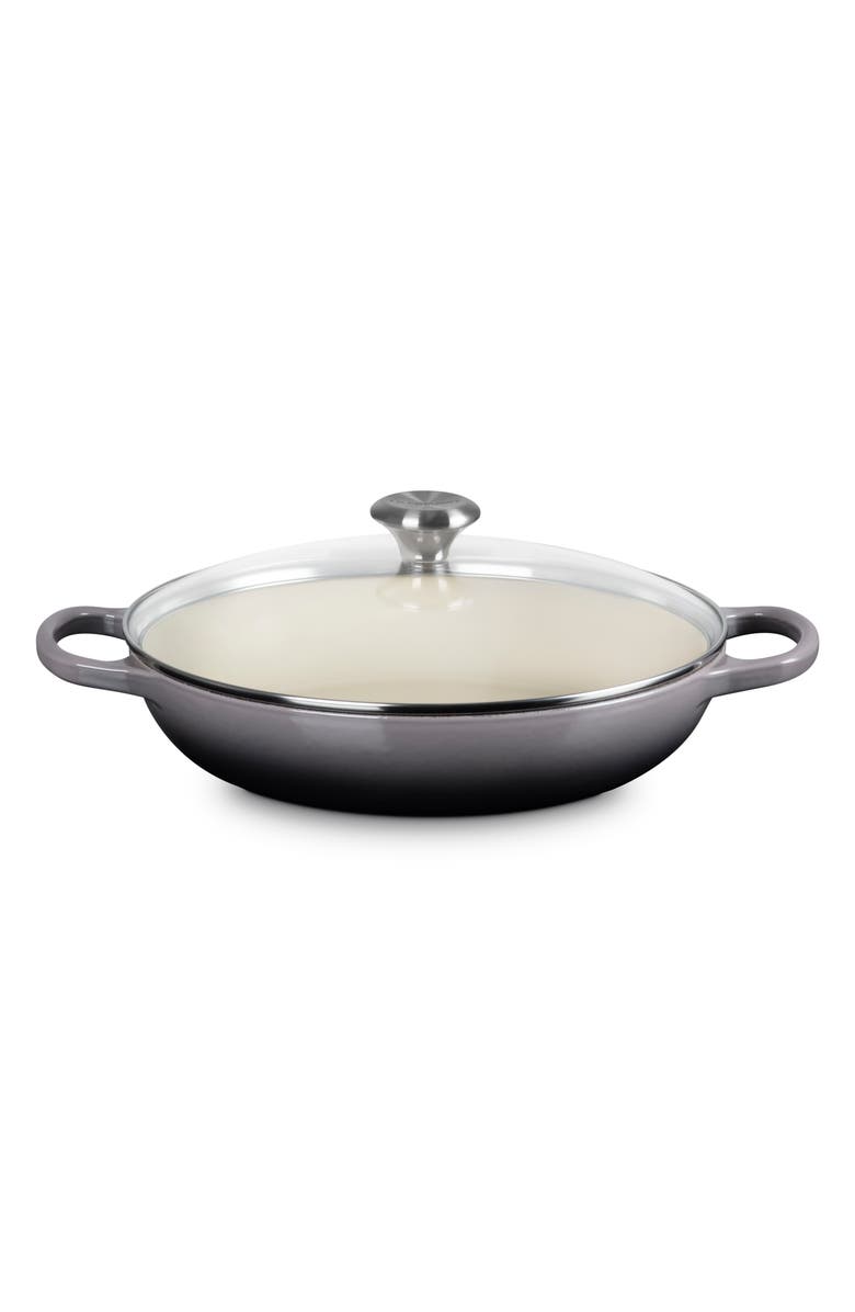 Le Creuset Signature 2.25-Quart Enameled Cast Iron Braiser, Main, color, Oyster