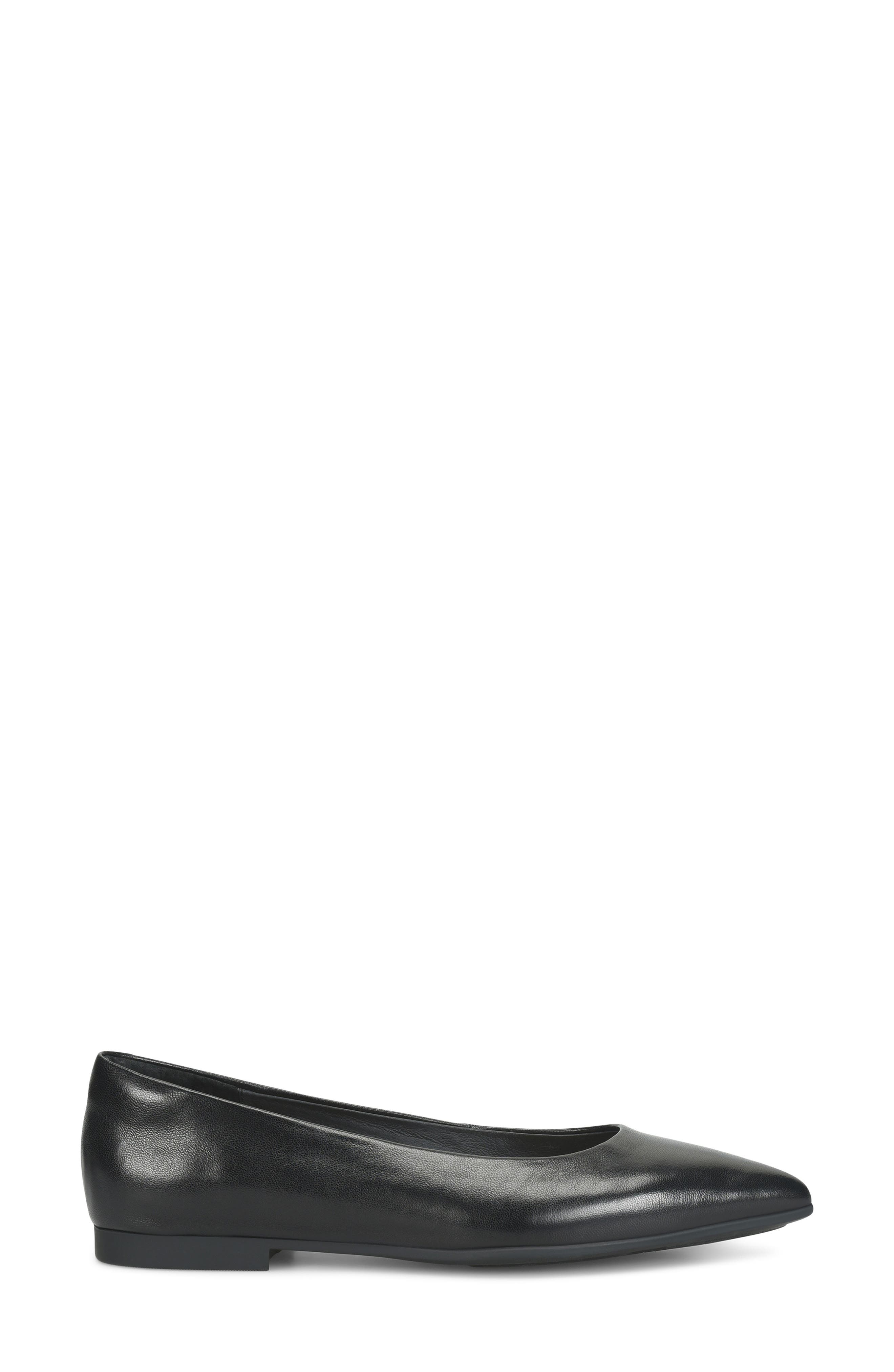 Madrid Skimmer Flat, Alternate, color, BLACK
