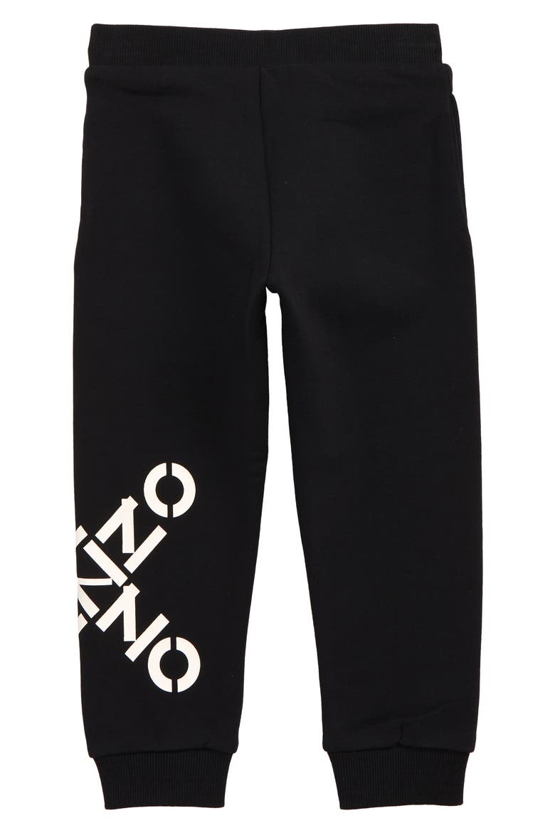 Kids' Logo Jogger Pants, Alternate, color, BLACK