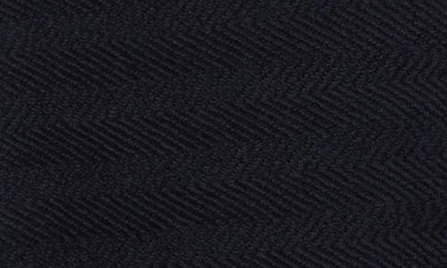 Vince Herringbone Cotton French Terry Sweatshirt In Blue