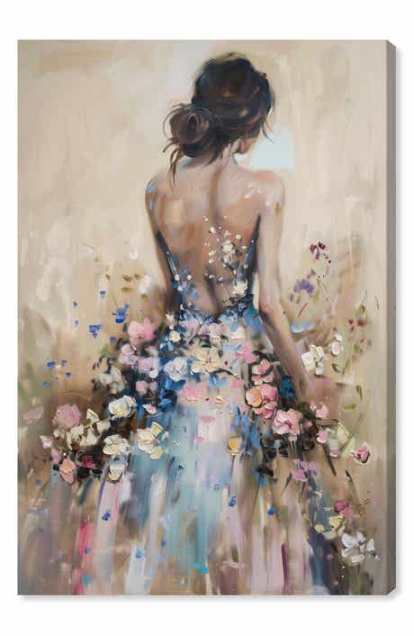 Wynwood Studio Dress In Spring Bloom Canvas Wall Art
