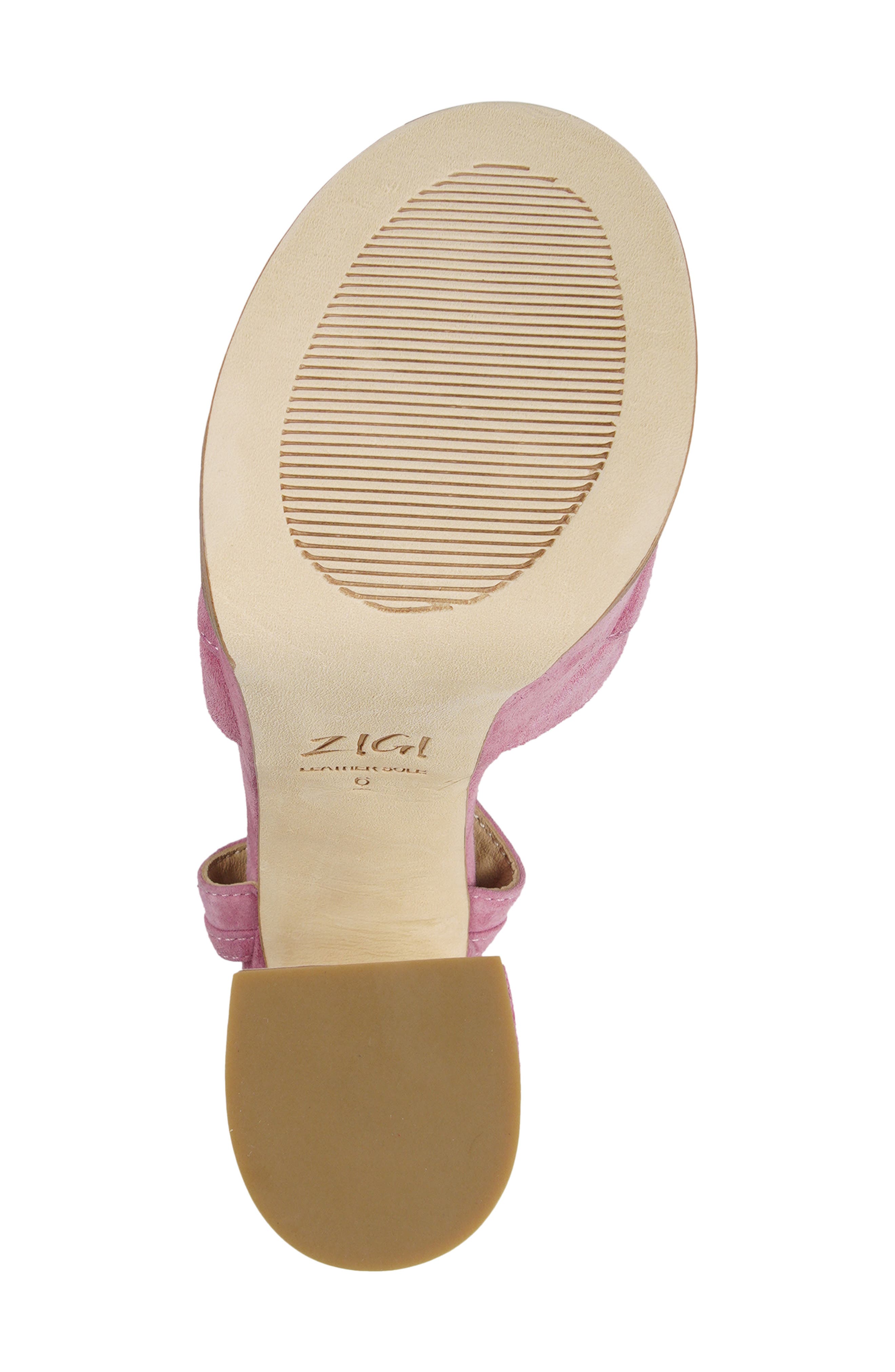 Harbor Ankle Strap Platform Sandal, Alternate, color, PINK SUEDE