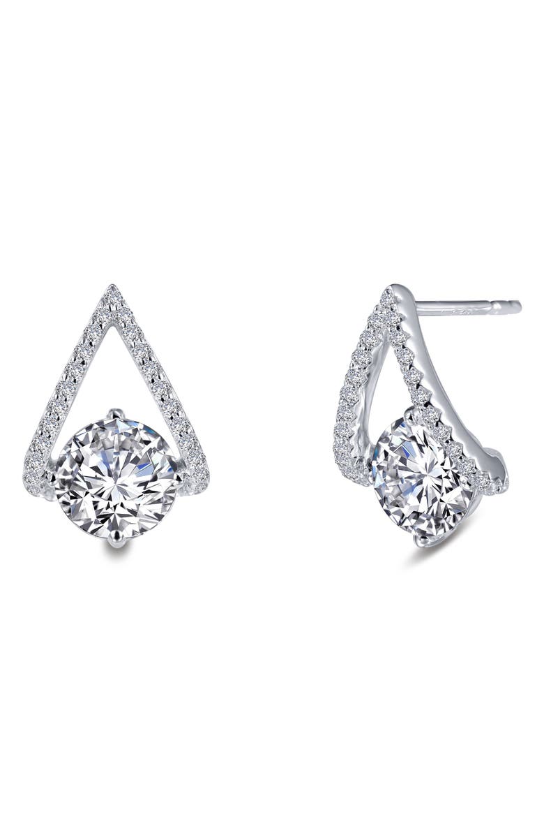 Lafonn Simulated Diamond Drop Earrings, Alternate, color, 