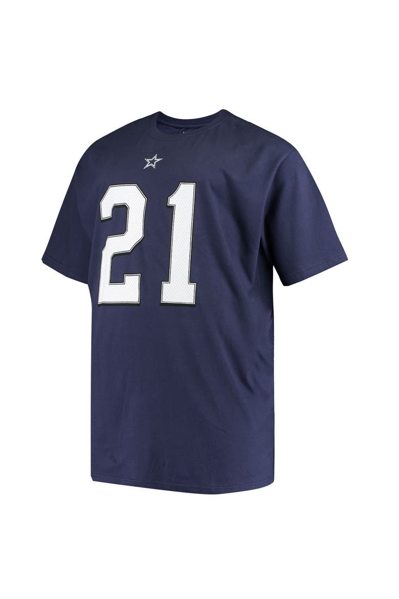 Men's Dak Prescott Navy Dallas Cowboys Big & Tall Player Name & Number T-Shirt, Alternate, color, Navy