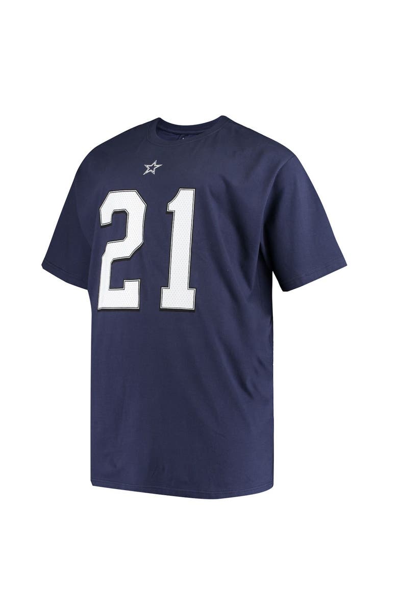 NFL Men's Dak Prescott Navy Dallas Cowboys Big & Tall Player Name & Number T-Shirt, Alternate, color, Navy