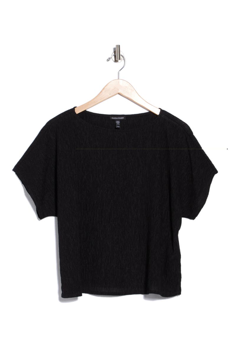 Dolman Sleeve Top, Alternate, color, BLACK