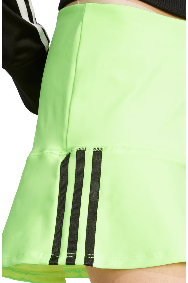 Adicolor Interlock 3-Stripe Miniskirt, Alternate, color, SIGNAL GREEN
