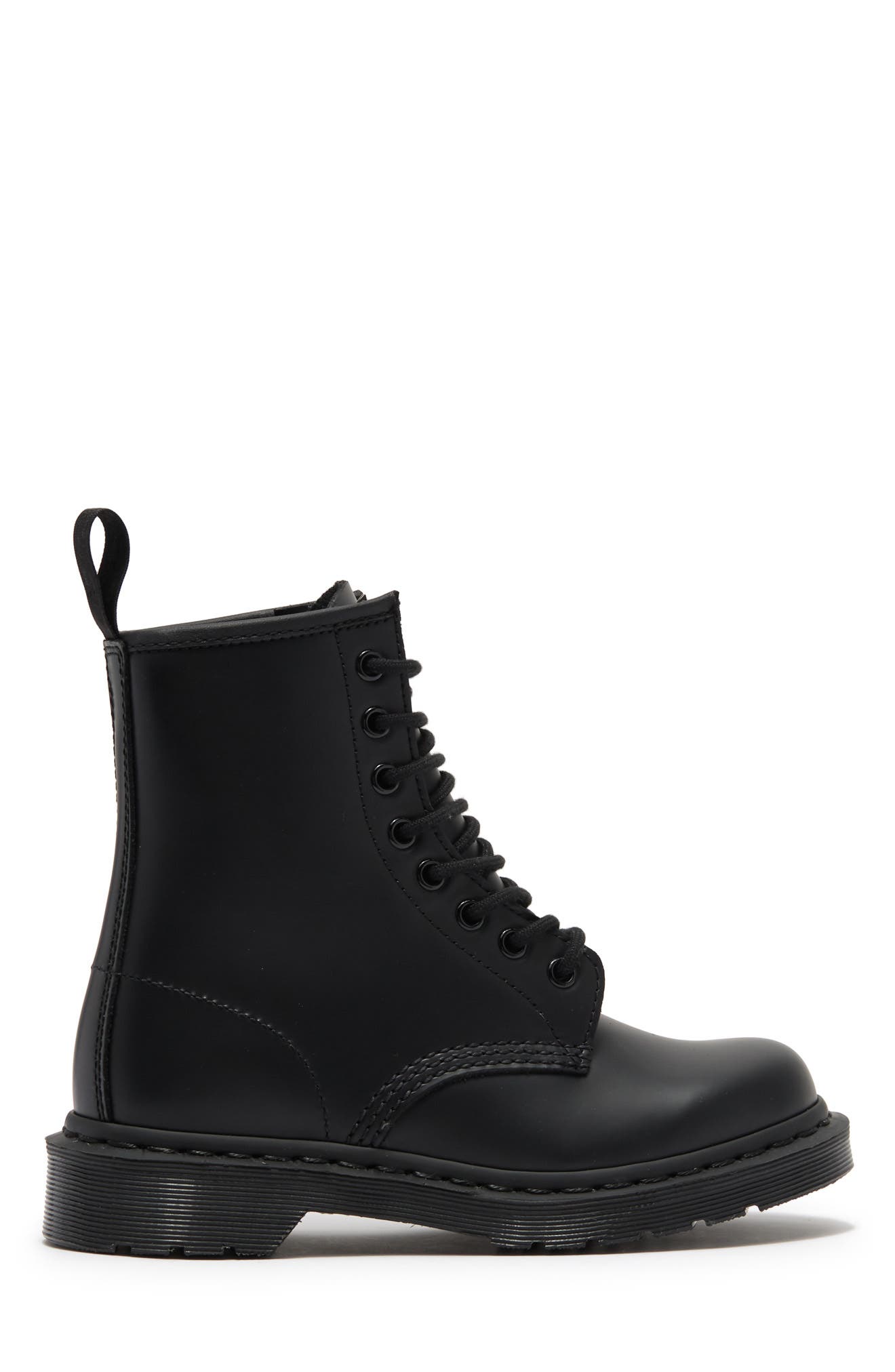 Dr. Martens 1460 Leather Combat Boot, Alternate, color, 