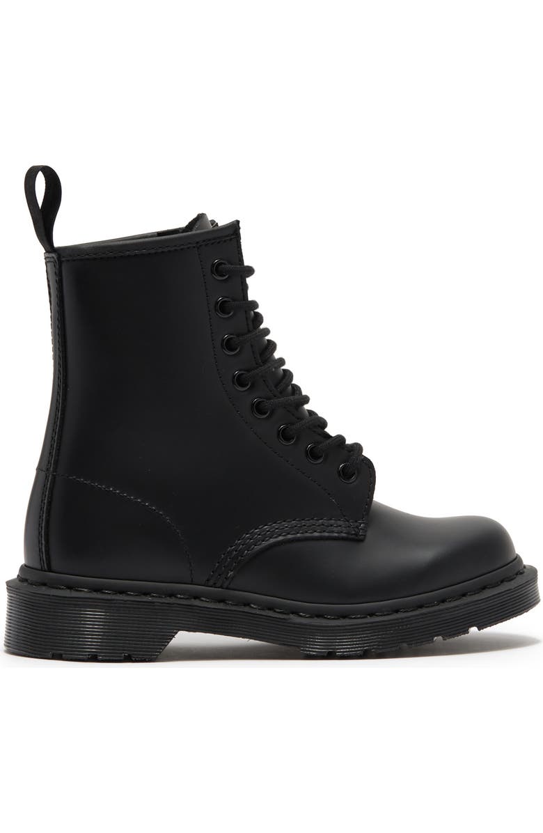 Dr. Martens 1460 Leather Combat Boot, Alternate, color,