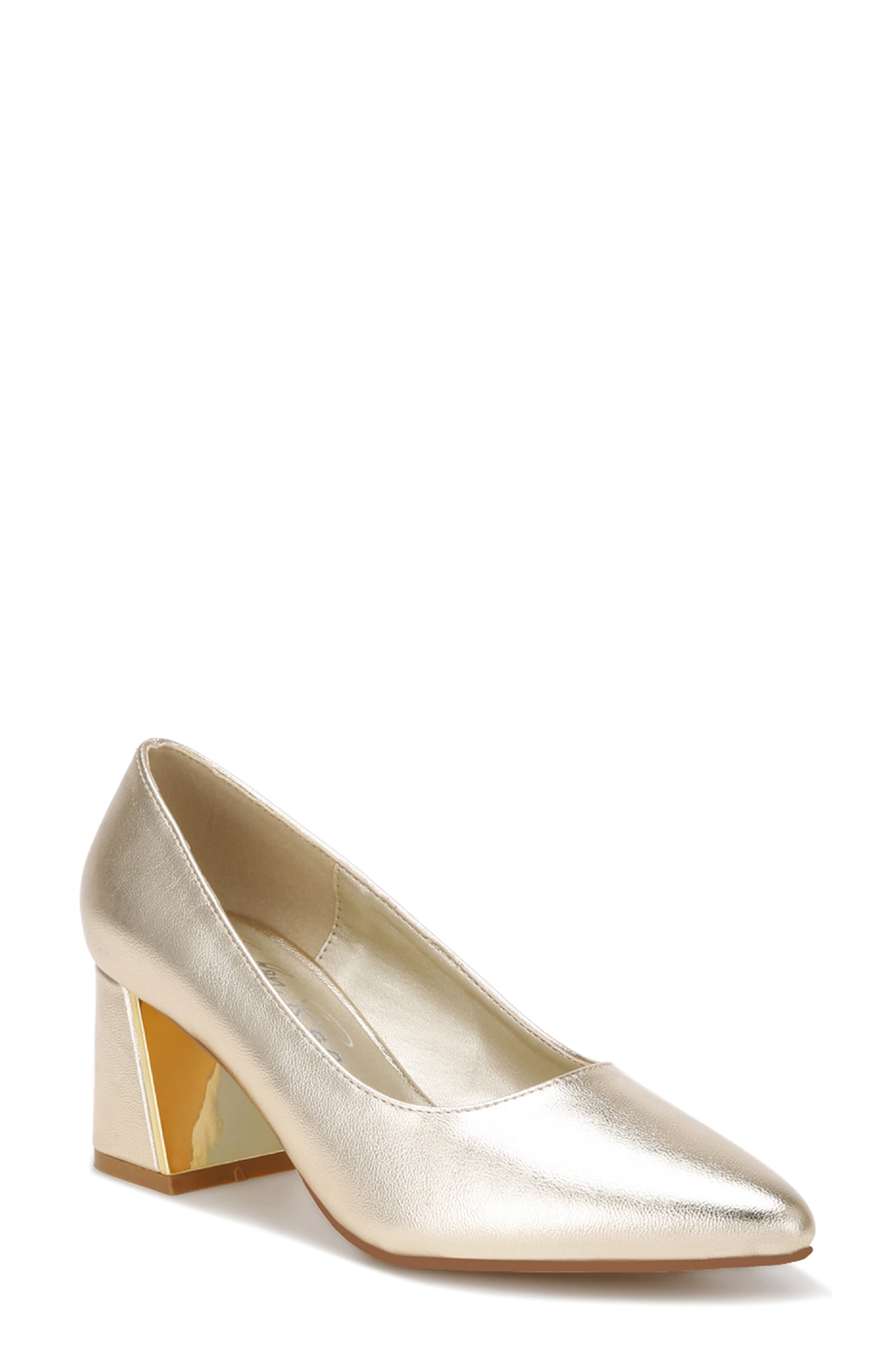 Cosma Block Heel Pump