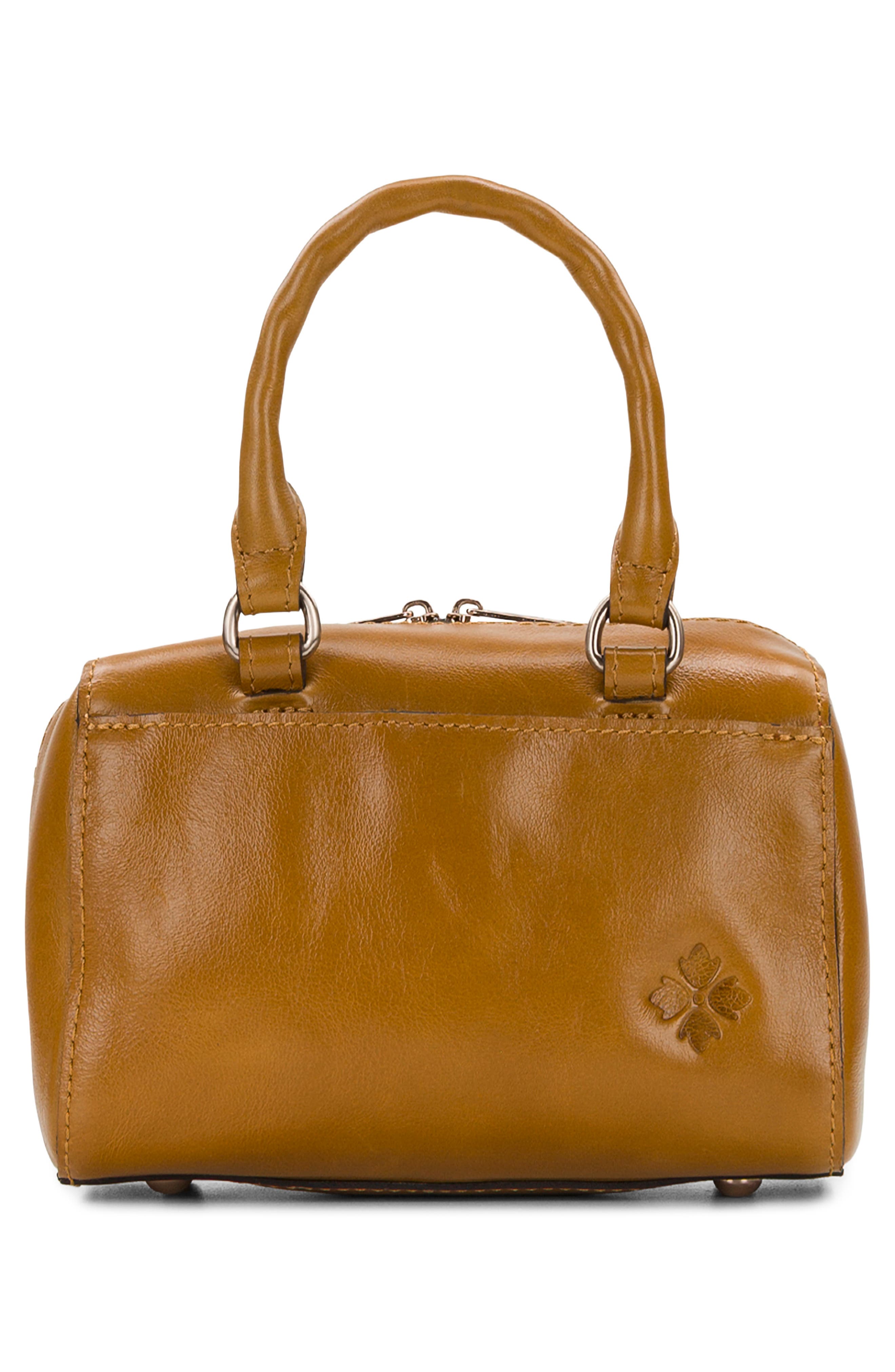 Rodez Woven Leather Handheld Bag, Alternate, color, LIGHT TAN