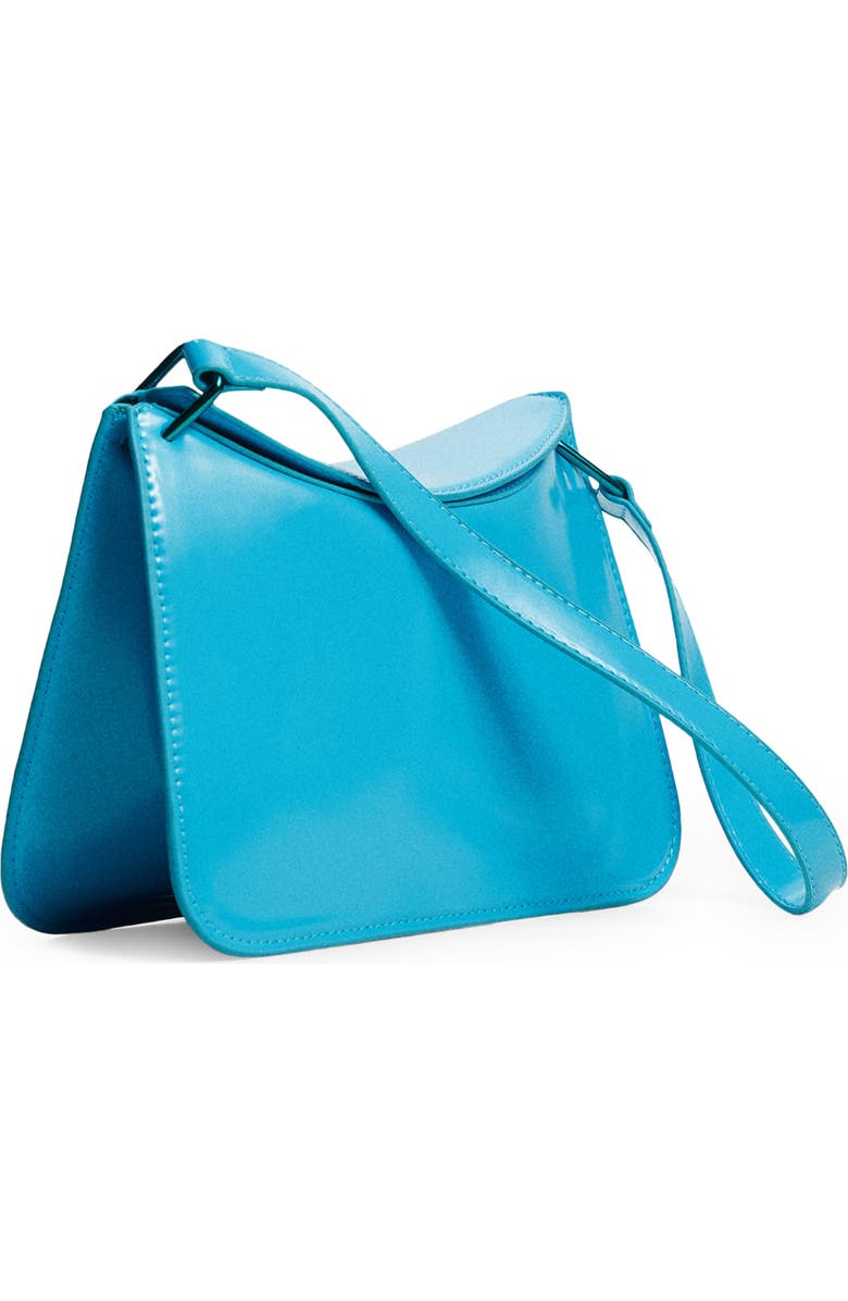 MANGO Faux Leather Baguette Bag, Alternate, color,