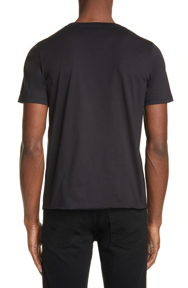 Saint Laurent Gauche Logo T-Shirt, Alternate, color, 