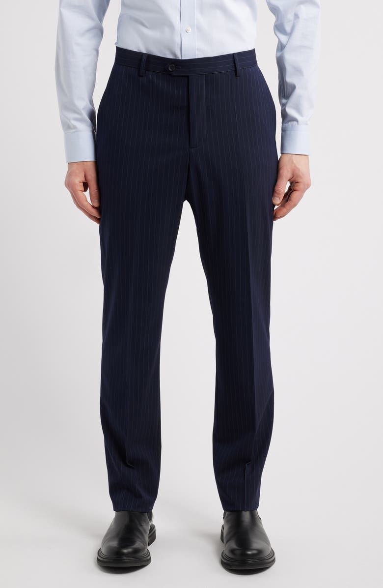 Scotch & Soda Modern Fit Pinstripe Two-Piece Suit, Alternate, color, Navy Stripe