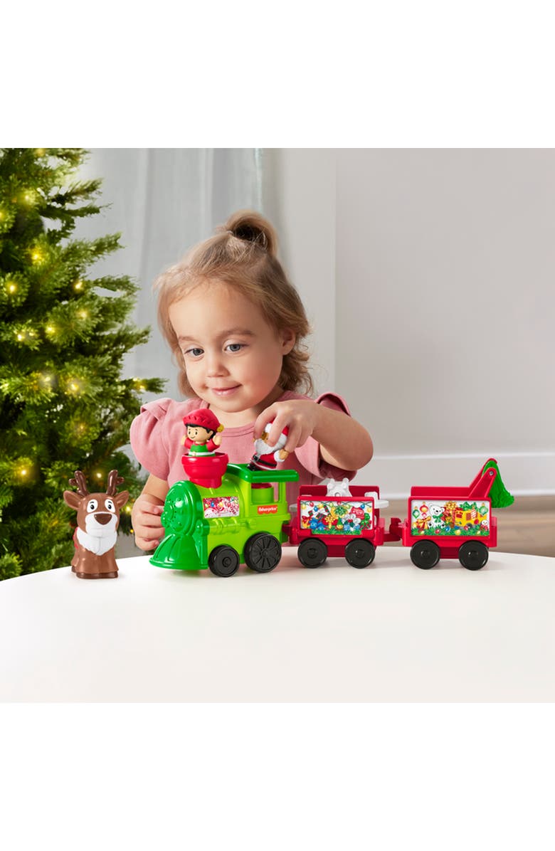FISHER PRICE Little People Musical Christmas Train
Figures Playset, Alternate, color,