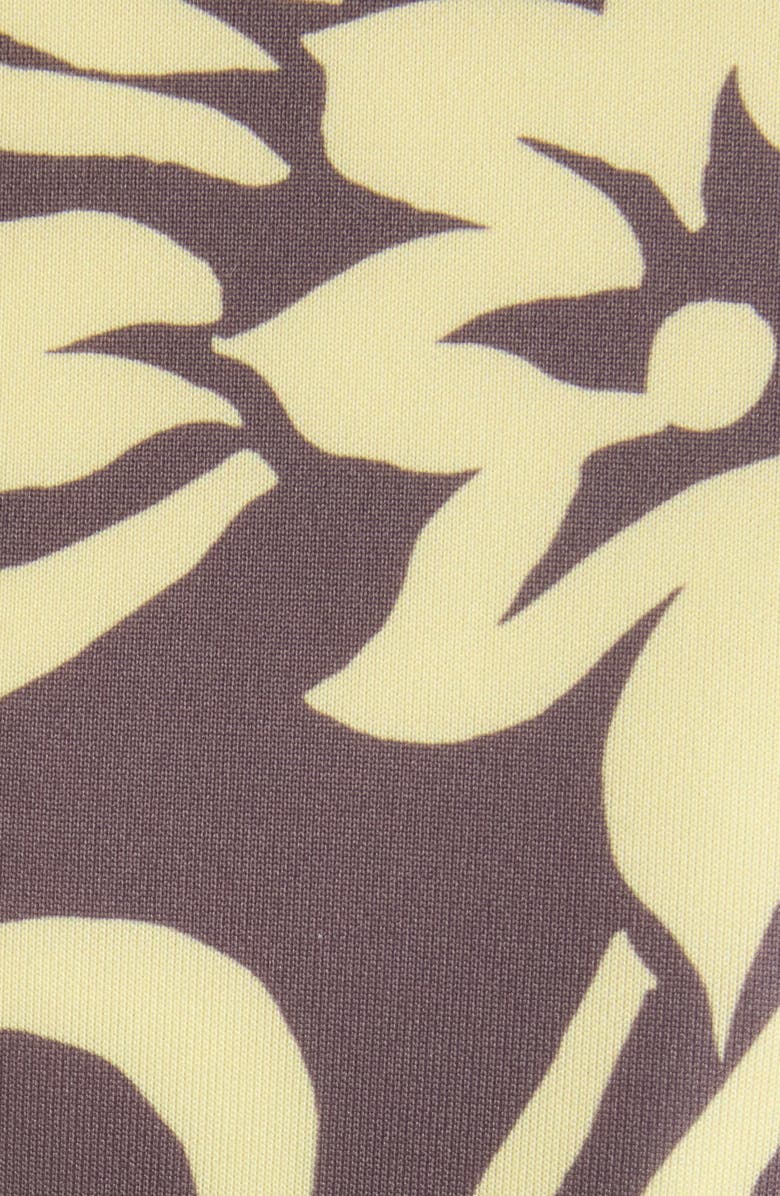 Dries Van Noten Belia Historical Floral Scuba Knit Jacket, Alternate, color, Taupe