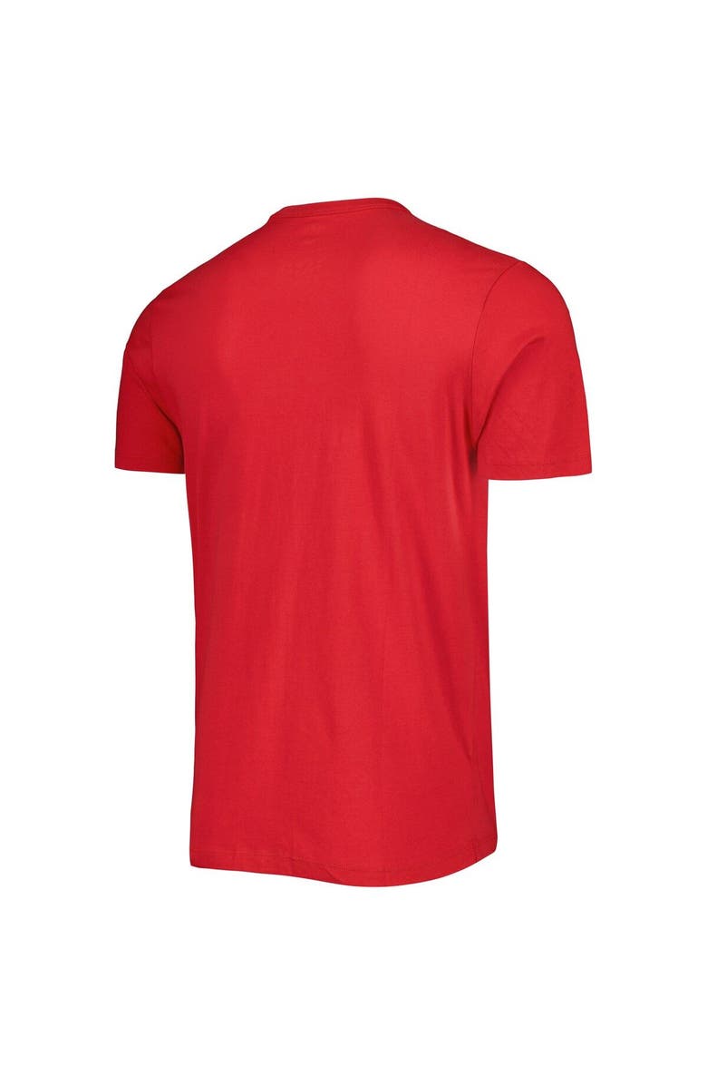 '47 Men's '47 Red Tampa Bay Buccaneers Team Stripe T-Shirt, Alternate, color, Red