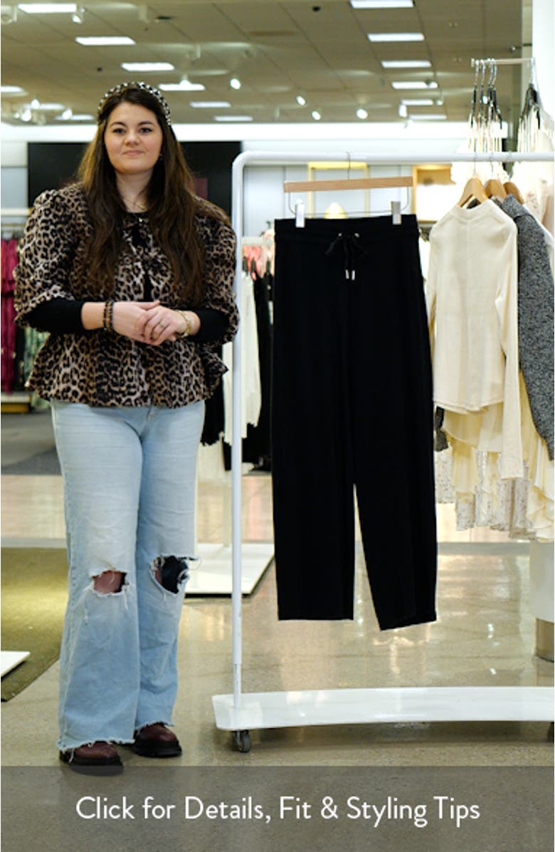 Cloud French Terry Wide Leg Pants, sales video thumbnail