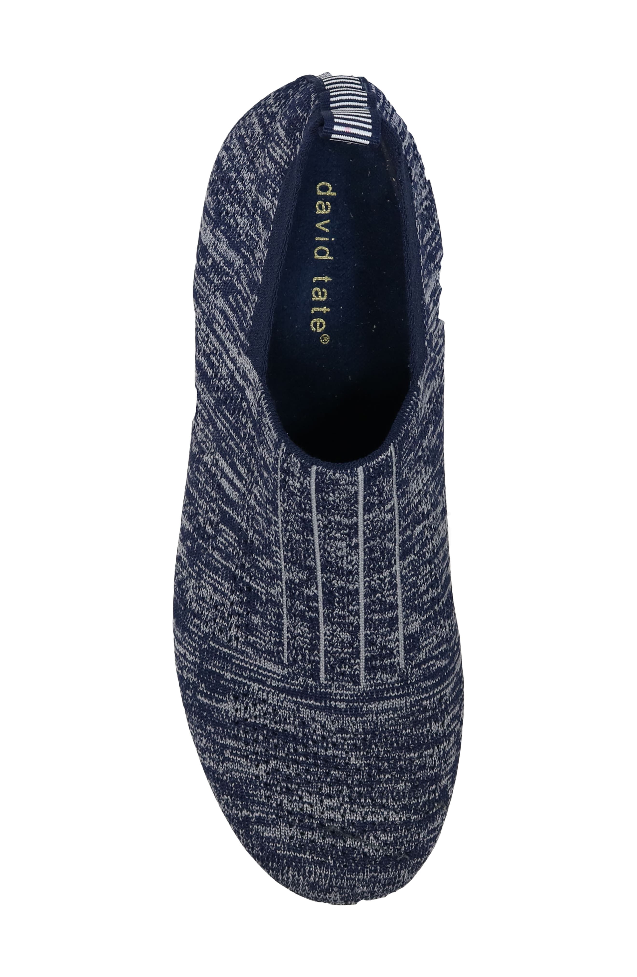 Melrose Stretch Knit Sneaker, Alternate, color, NAVY