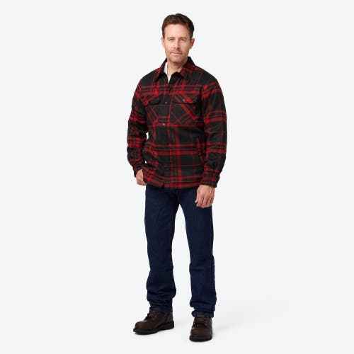 Mobile Warming 3 Season Flannel Heated Shirt Jacket In Multi