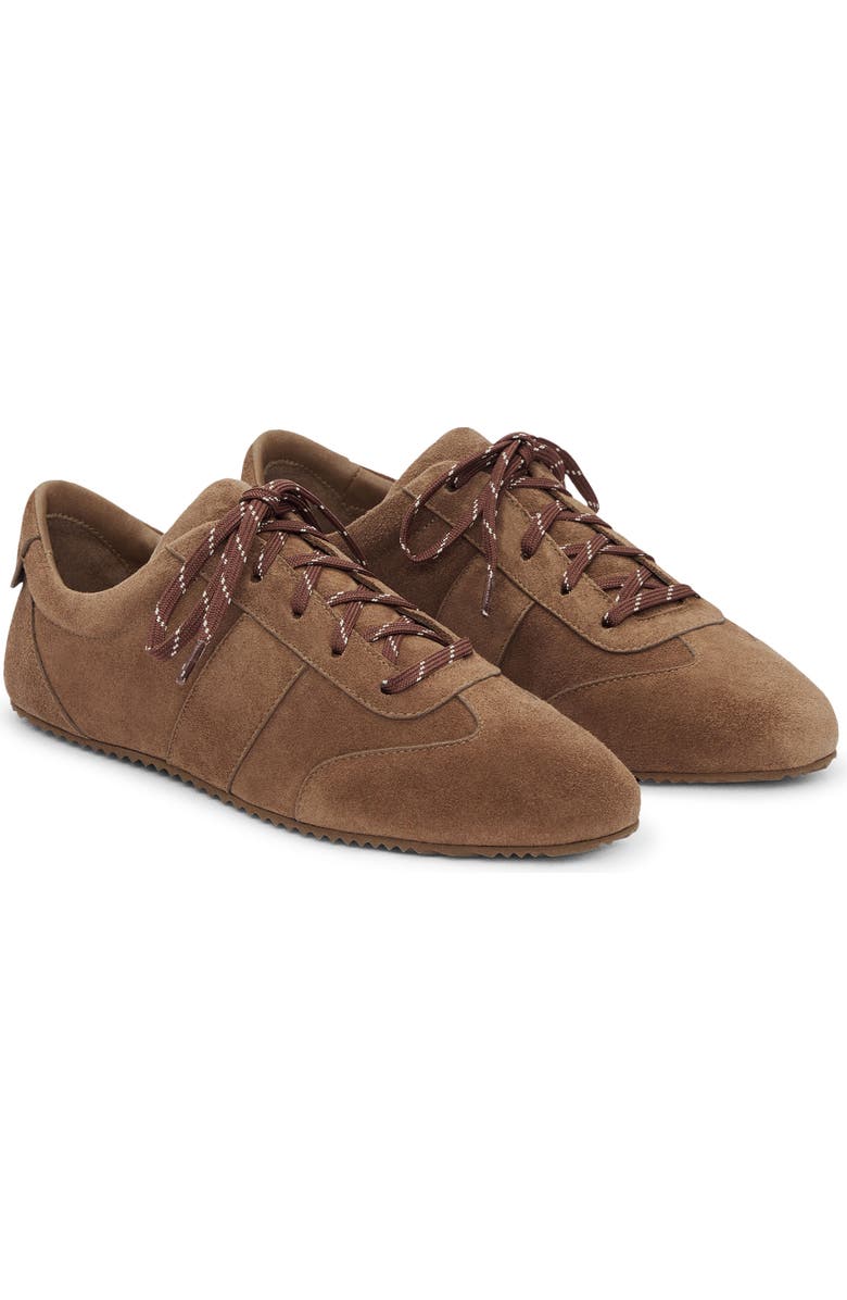Reformation Terra Ballet Sneaker, Main, color, Farro Suede
