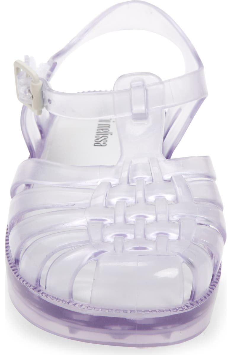 Mini Melissa Possession Jelly Sandal, Alternate, color, Clear/Clear