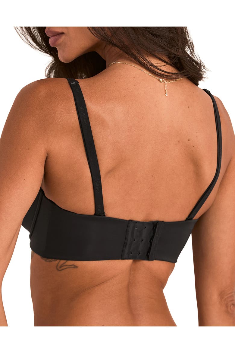 Lou Contour Balconette Bra, Alternate, color, Black