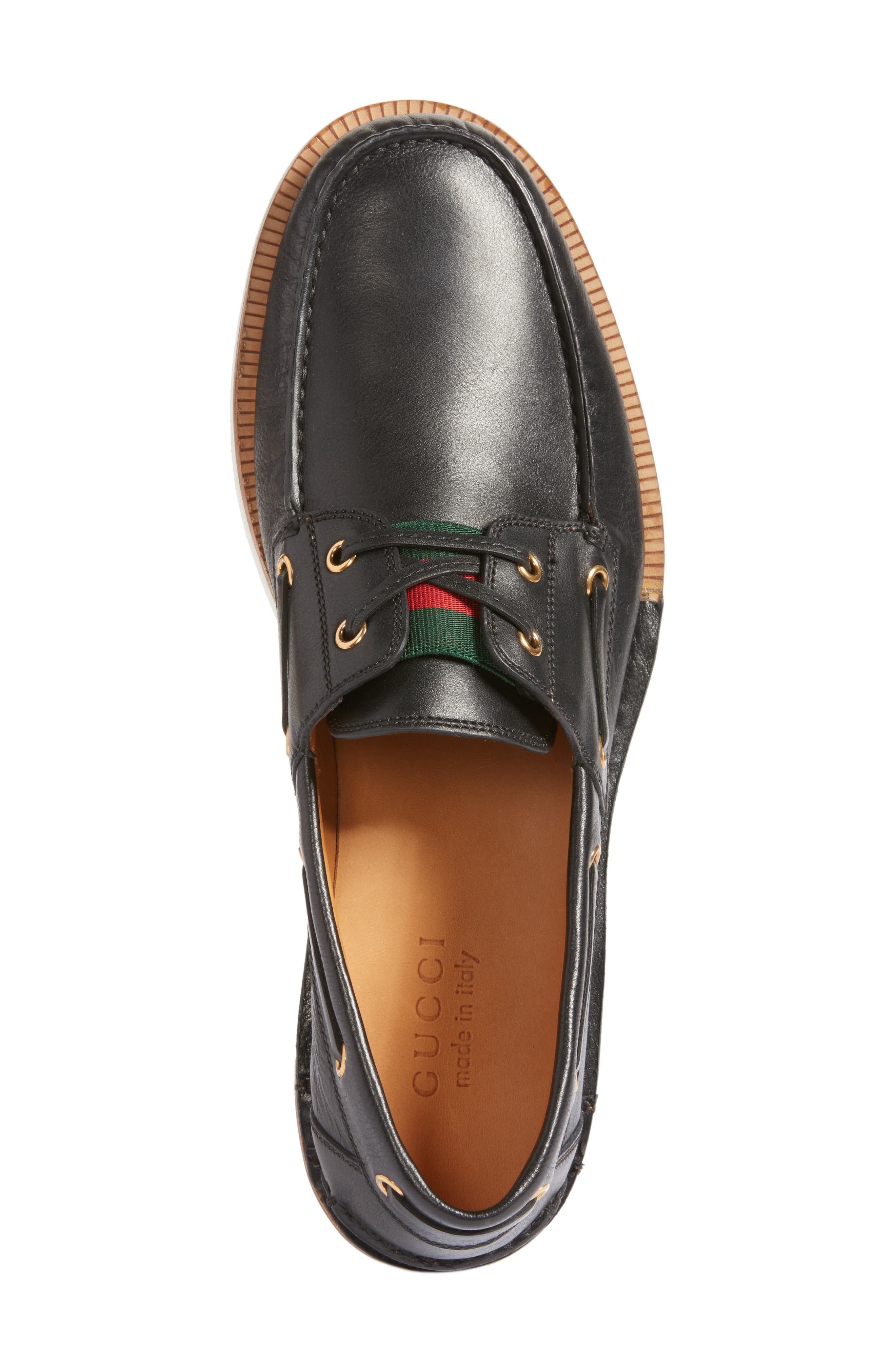 Gucci Delta Boat Loafer, Alternate, color, 