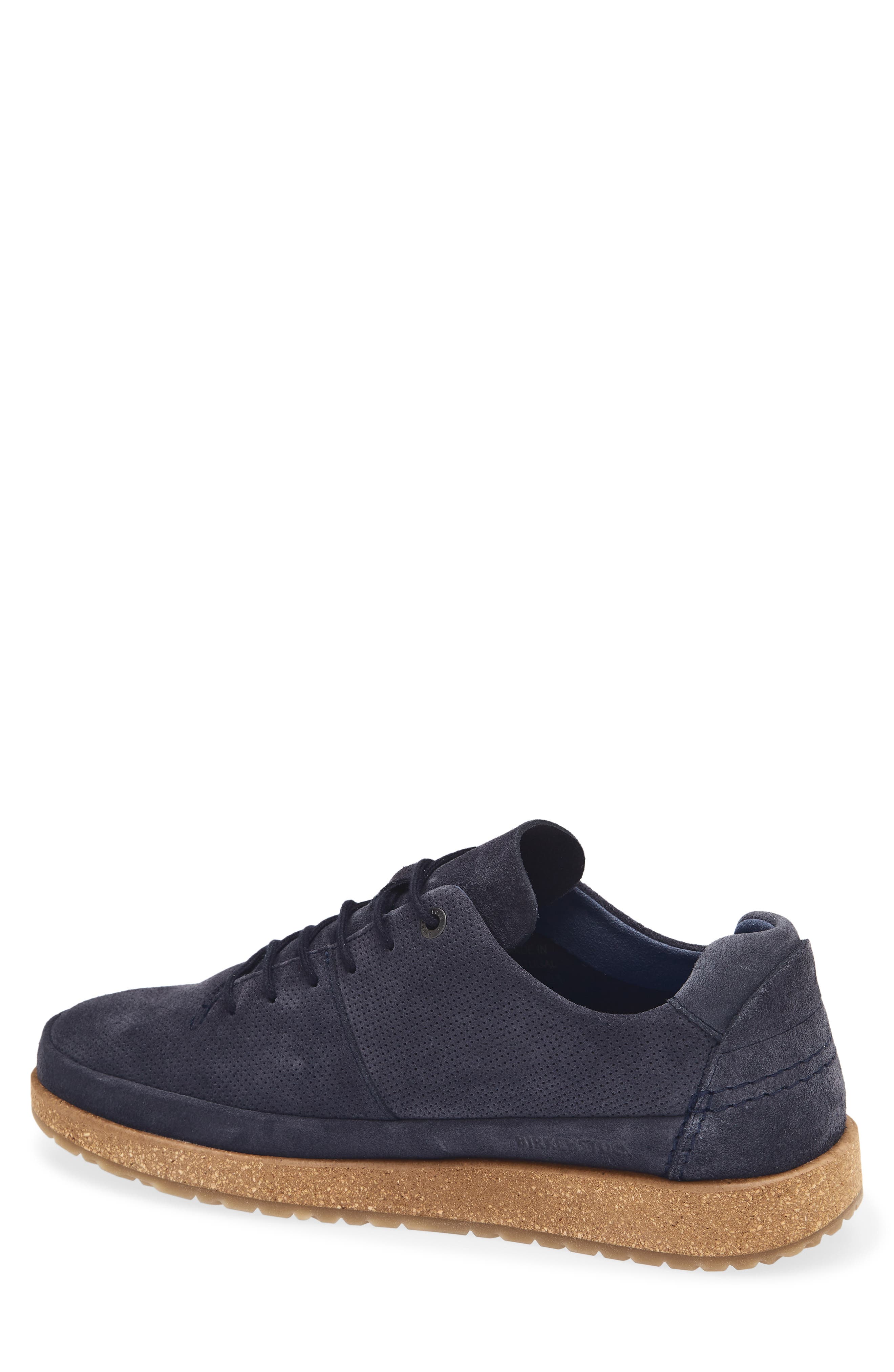 Honnef Embossed Suede Sneaker, Alternate, color, MIDNIGHT