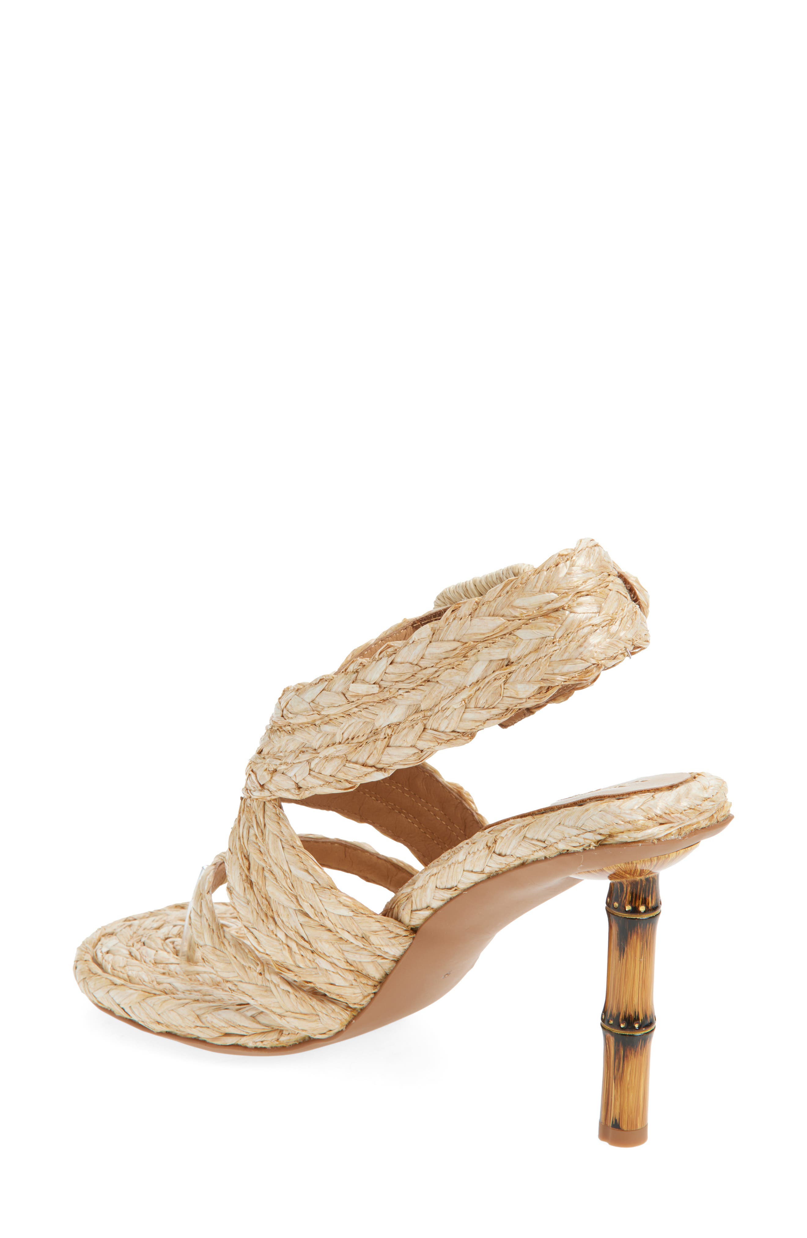 Boreal Raffia Sandal, Alternate, color, WHITE TAN RAFFIA