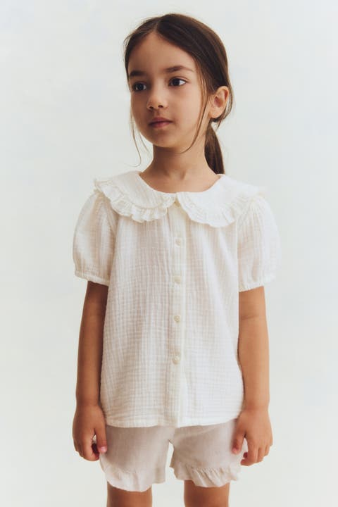 Cotton Muslin Blouse