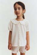 H&M Cotton Muslin Blouse