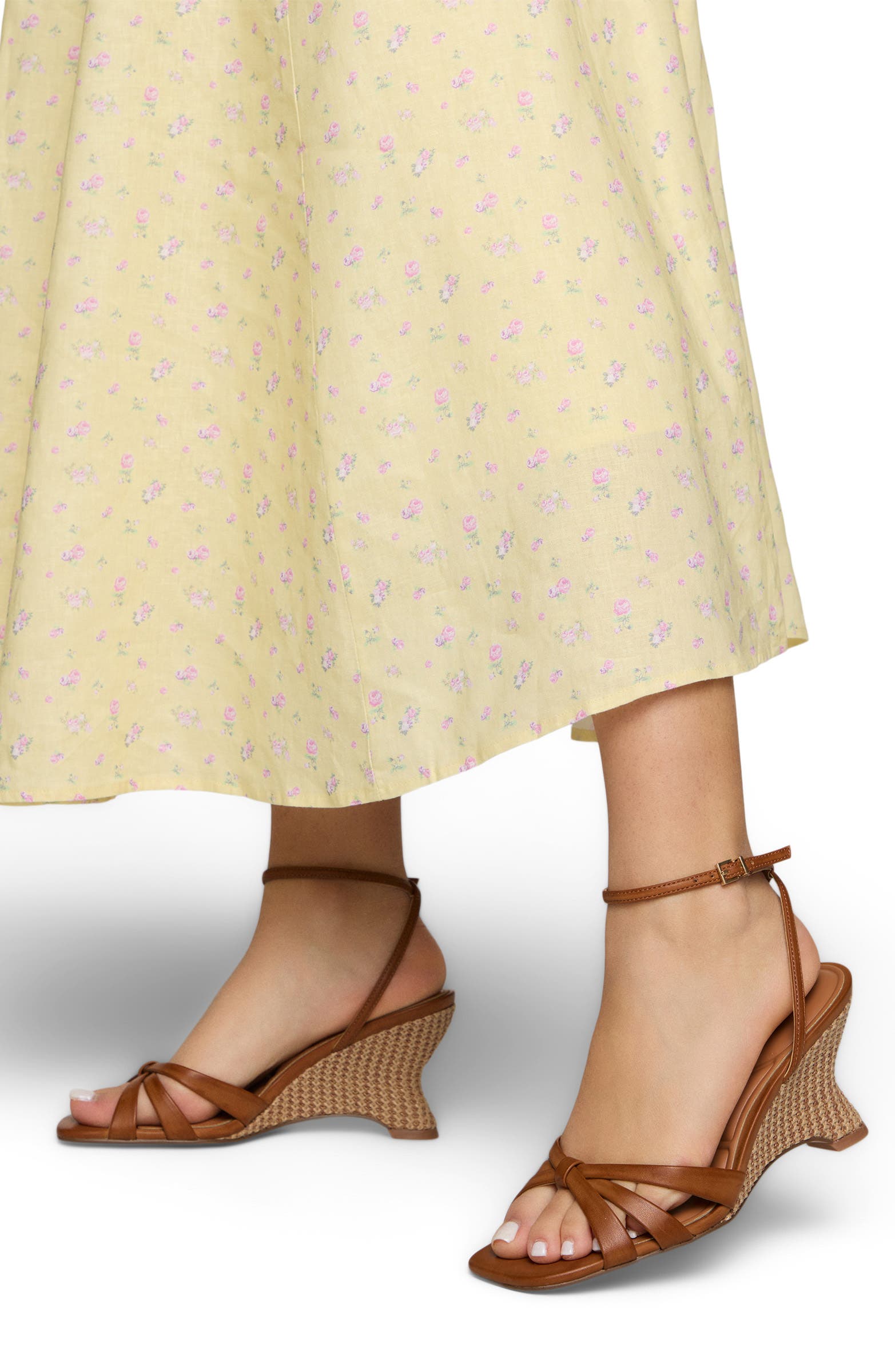 Ermanna Ankle Strap Wedge Sandal - image 4