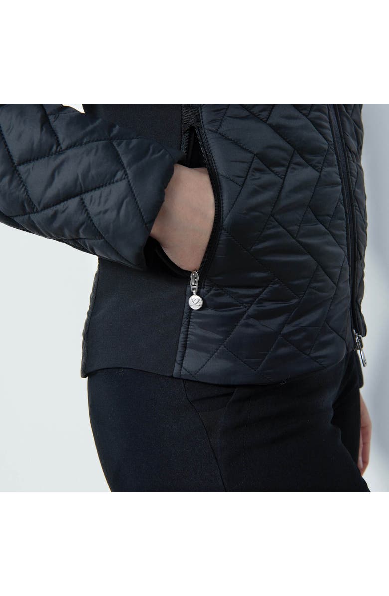 Daily Sports Bonnie Padded Womens Golf Jacket, Alternate, color, Black