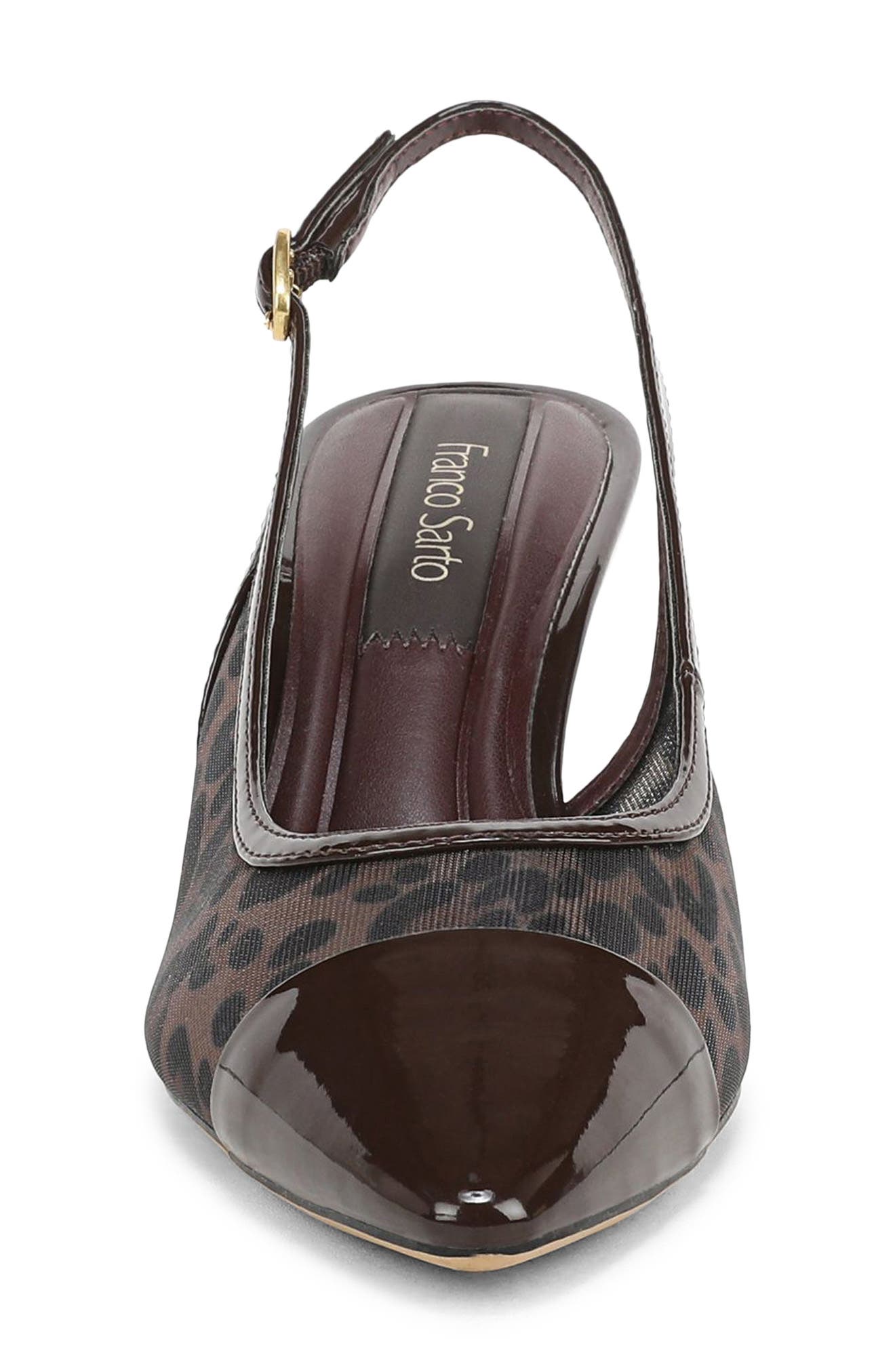 Jurina Cap Toe Slingback Pump, Alternate, color, BROWN