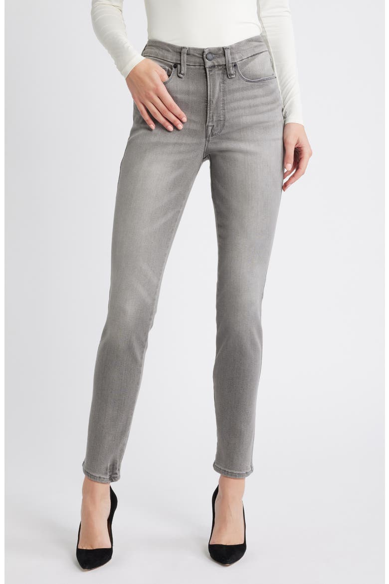 Good Legs Skinny Jeans, Main, color, BLACK336