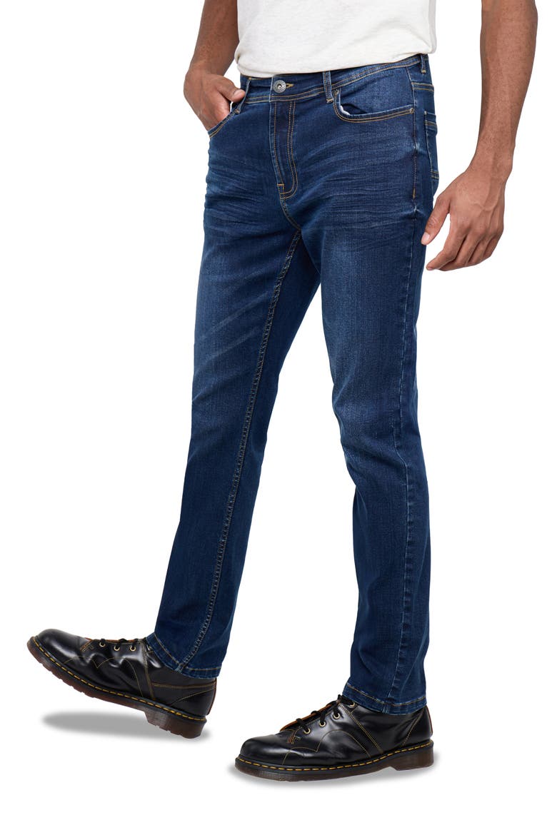 Cultura Stretch Jeans, Alternate, color, DARK BLUE