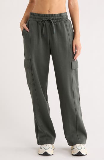 Z by Zella Feather Fleece Utility Pants | Nordstromrack