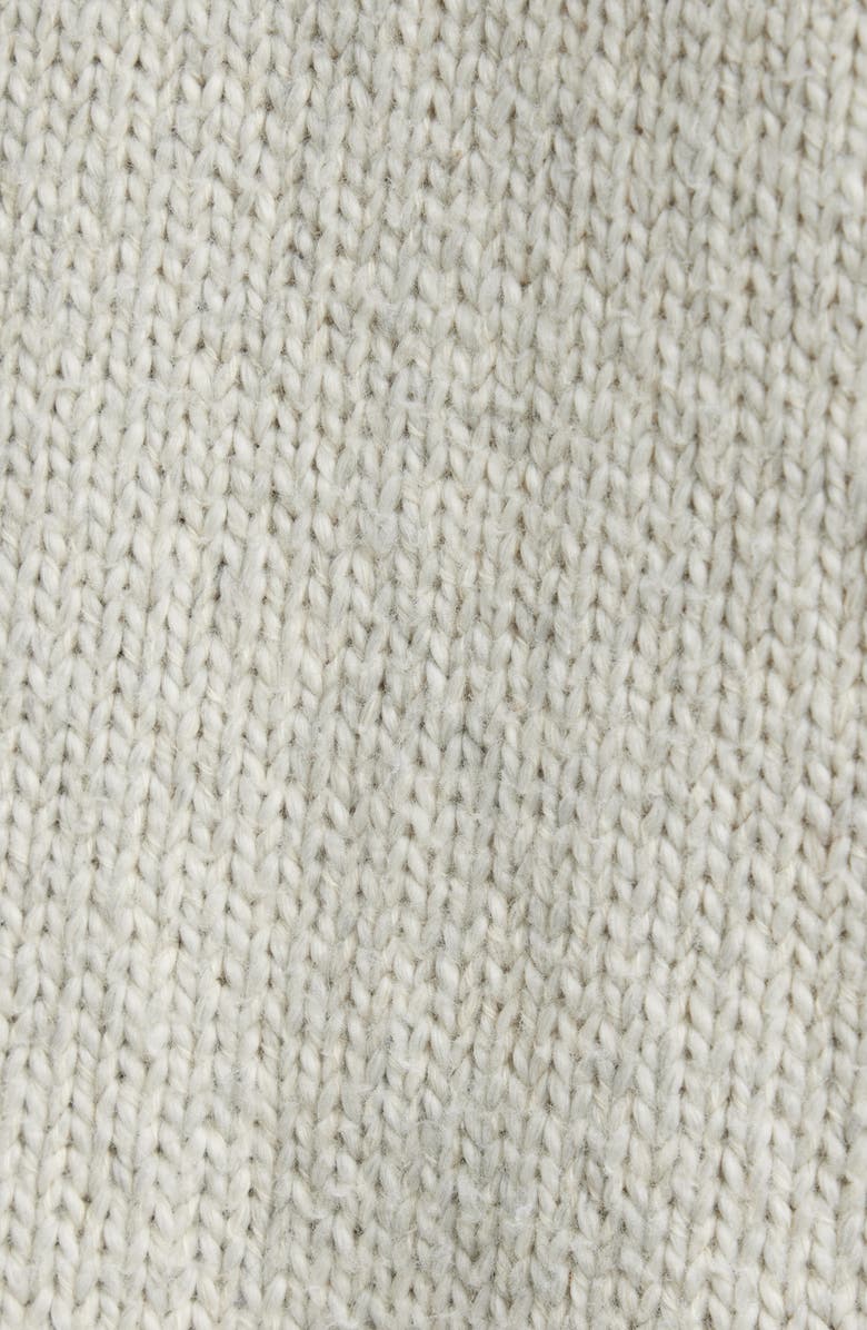 Faherty Summit Heirloom Organic Cotton Sweater, Alternate, color, Ice Grey Heather Stripe