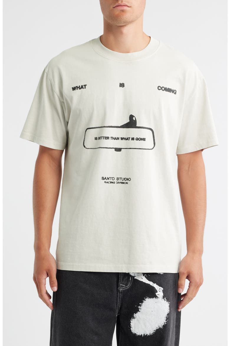 What Is Coming Graphic T-Shirt, Main, color, CREAM