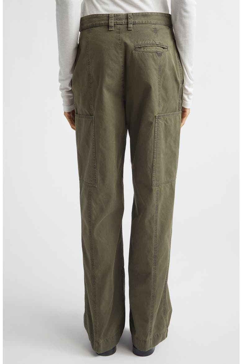 Cotton Straight Leg Cargo Pants, Alternate, color, KHAKI