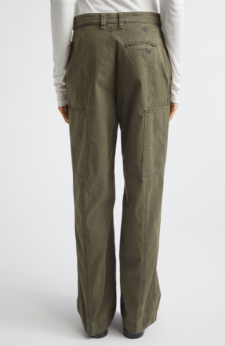 JW Anderson Cotton Straight Leg Cargo Pants, Alternate, color, Khaki