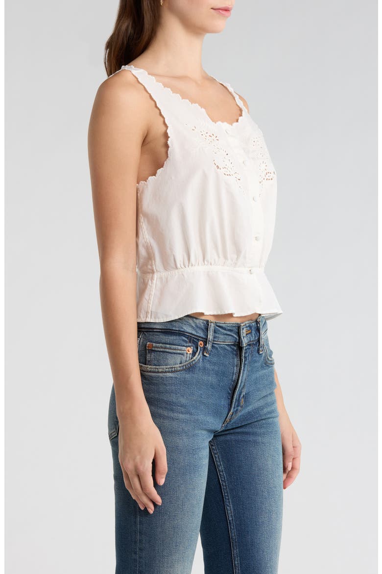 Jerry Eyelet Tank, Alternate, color, VINTAGEWHITE