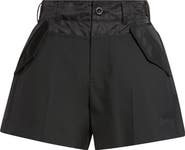 Sacai Suiting Mixed Media Shorts